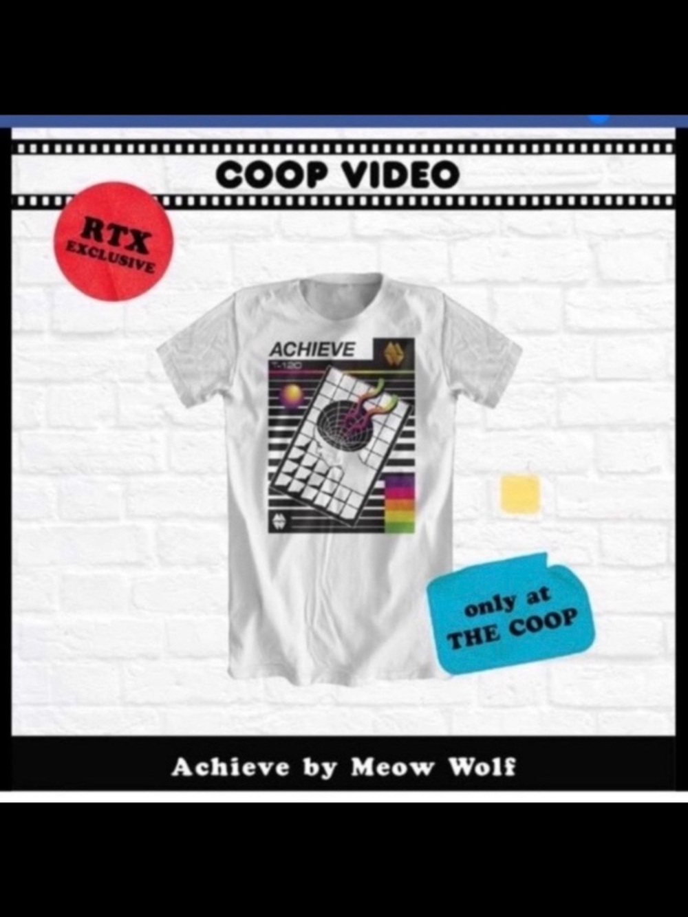 IN BOX Meow Wolf x Achievement Hunter Rooster Teeth RTX Austin 2019 The Coop